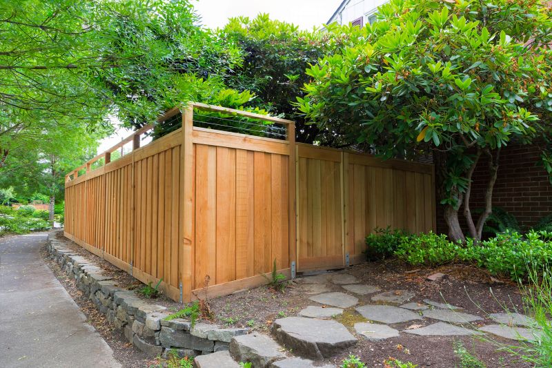 Cedar Fencing Installation